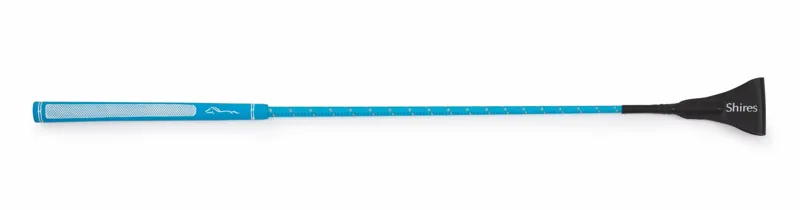 Shires Rainbow General Purpose Whip in Blue